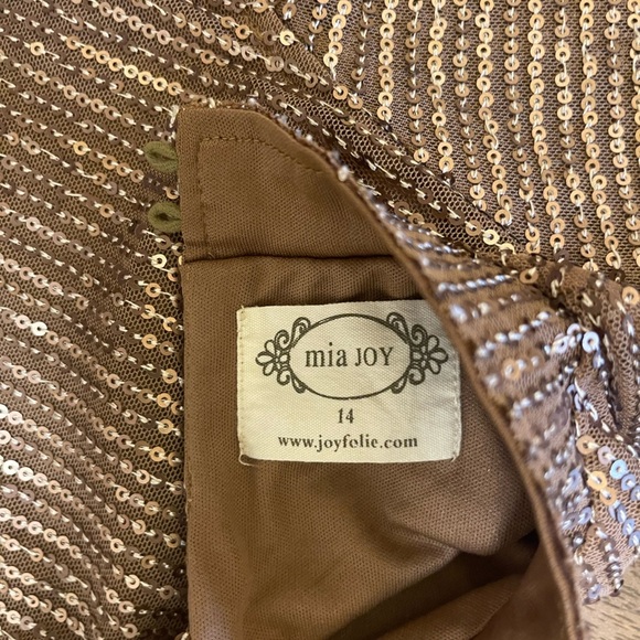 Silver Sequin A-Line Mini Dress for Cocktail - Picture 8 of 16